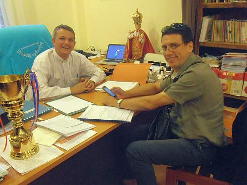 Frs. Vincent Senechal and Mario Ghezzi